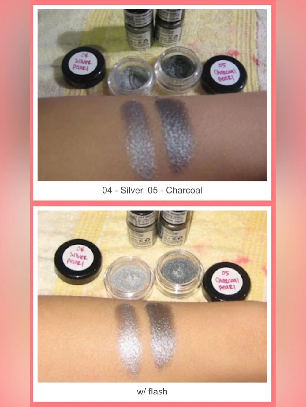 NWT NYX Ultra Pearl Mania Loose Powder Eye Shadow - Silver Pearl LP04